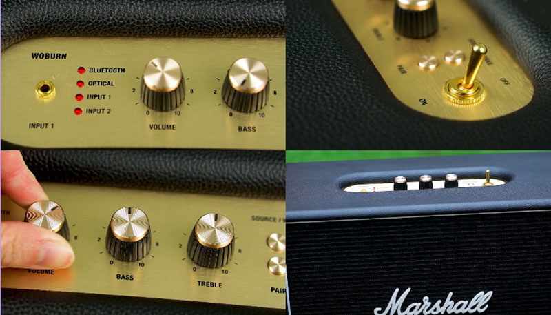 he thong bang dieu khien loa marshall woburn classic line