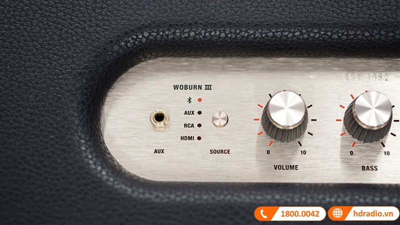 ảnh thực tế loa Marshall Woburn 3 