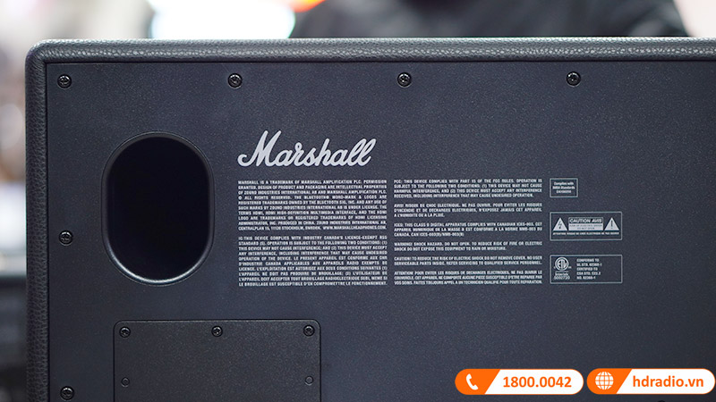 ảnh thực tế loa Marshall Woburn 3 