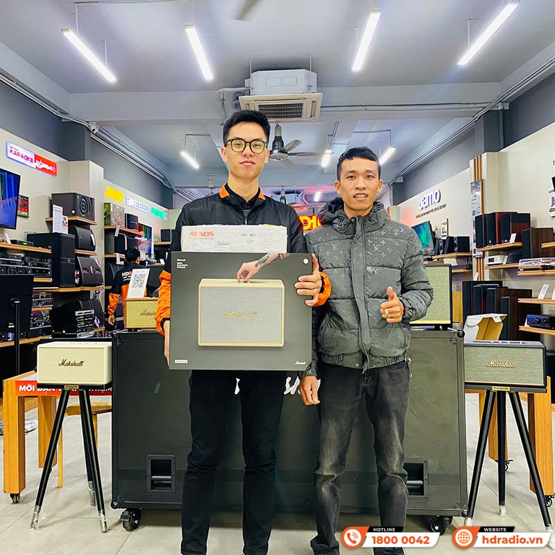 mua loa Marshall Woburn 3 chính hãng ash nên đến hdradio