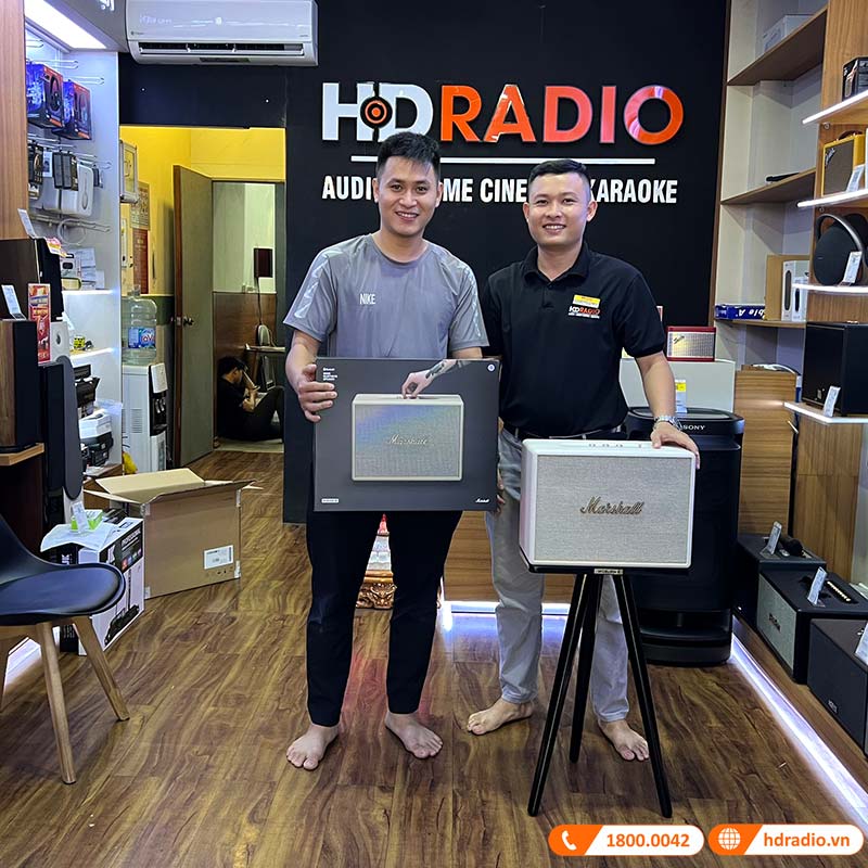 hdradio bán loa Marshall Woburn 3 chính hãng tem ASH