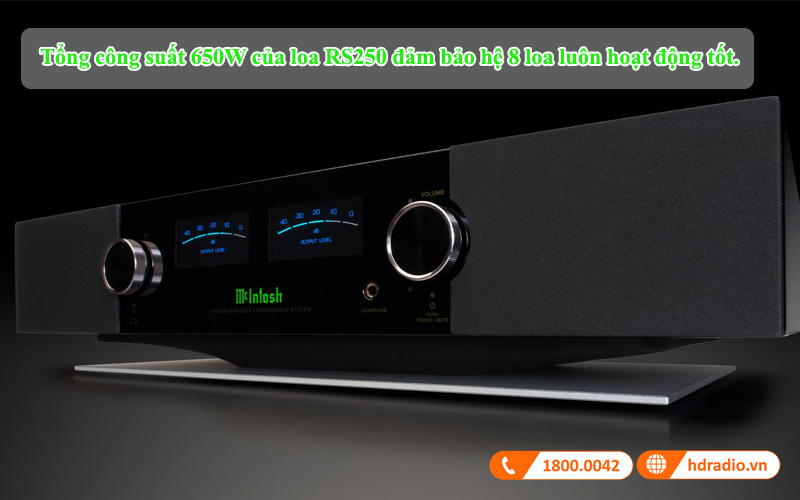 he am thanh loa mcintosh rs250