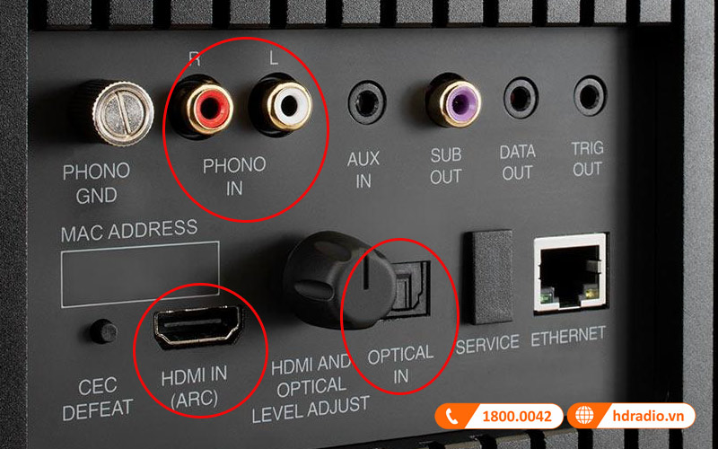 ket noi tivi loa mcintosh rs250