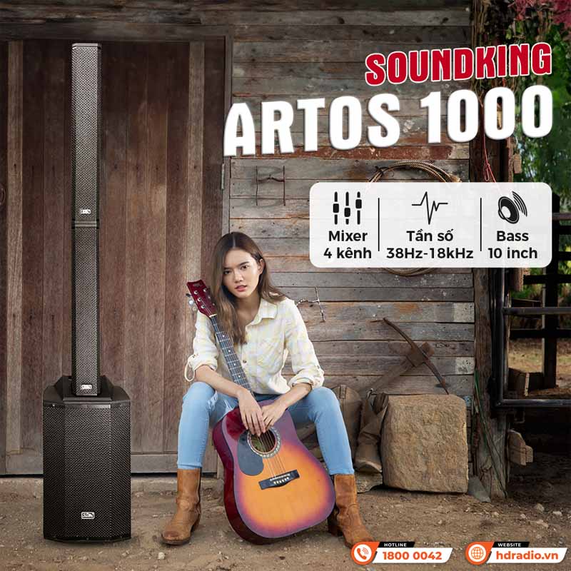 Tính năng nổi bật của Loa Soundking ARTOS1000 