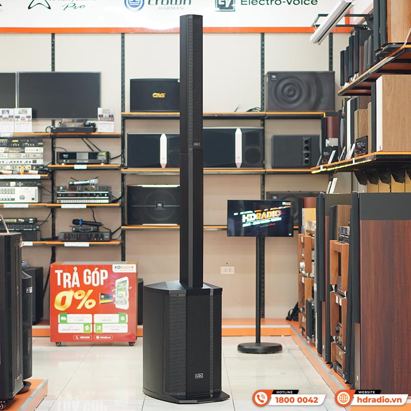 Loa Soundking Artos 1200, Công suất 490W, Mixer 4 kênh, Bluetooth-4