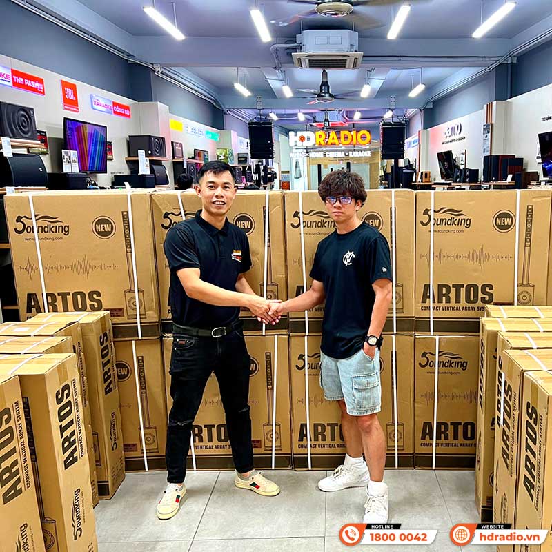 Loa Soundking Artos 1200, Công suất 490W, Mixer 4 kênh, Bluetooth-1