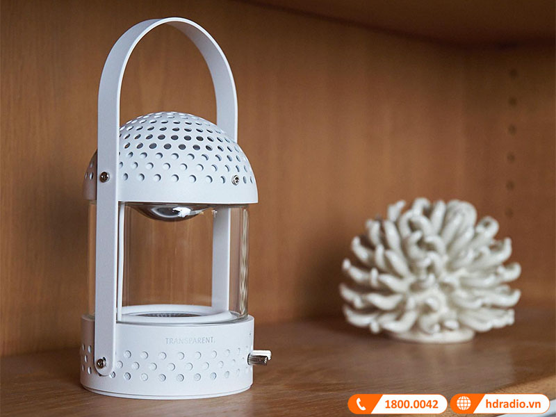 Loa di động Transparent Light Speaker màu trắng