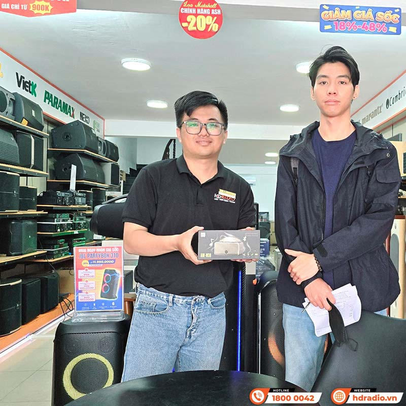  khách hàng mua Loa Alpha Works W38 chính hãng tại hdradio