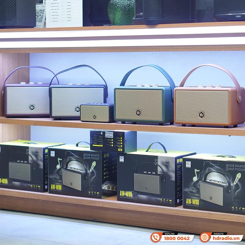 Thiết kế Loa Alpha Works W88