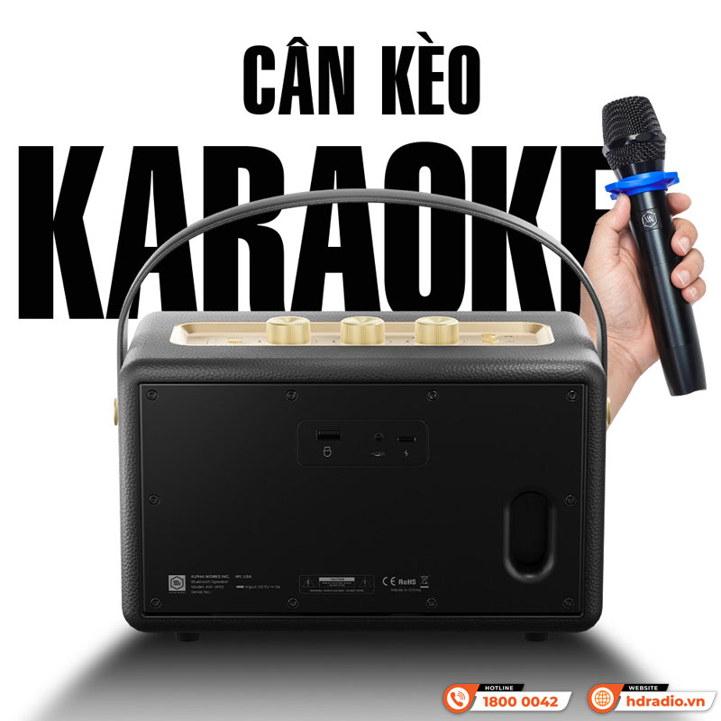 Kết nối Loa Alpha Works W88