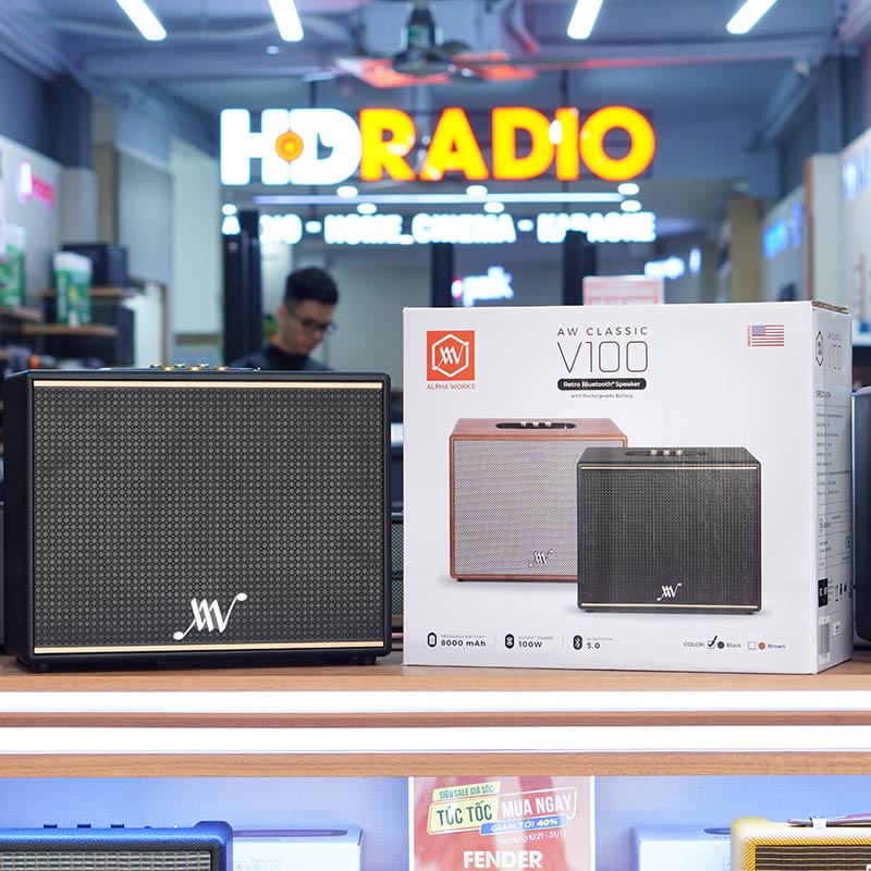 loa Alpha Works Classic V100 tại hdradio