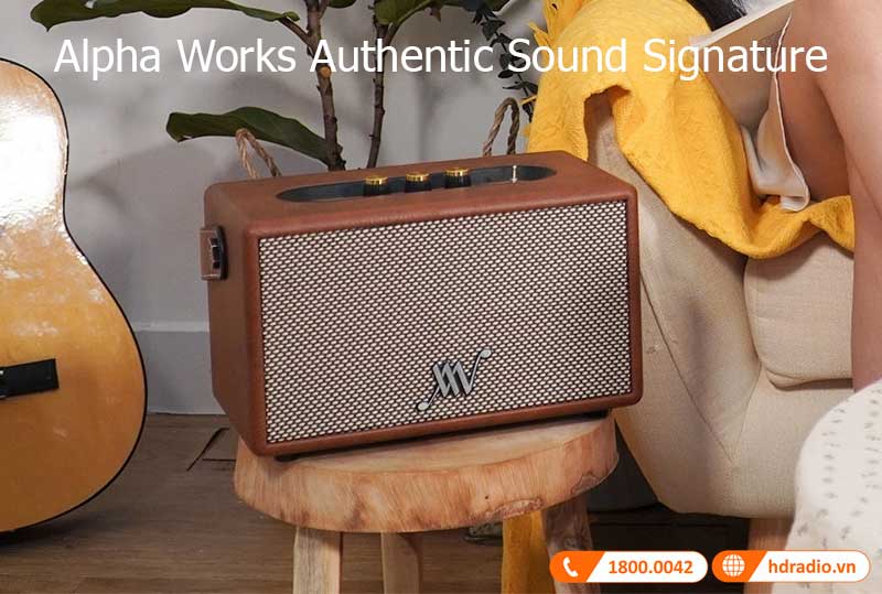 Ra mắt loa alpha works classic v60 nổi bật, kết nối đa dạng Ra mắt loa alpha works classic v60 nổi bật, kết nối đa dạng