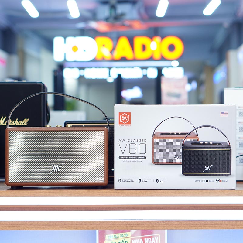 Loa Alpha Works Classic V60 ảnh thực tế