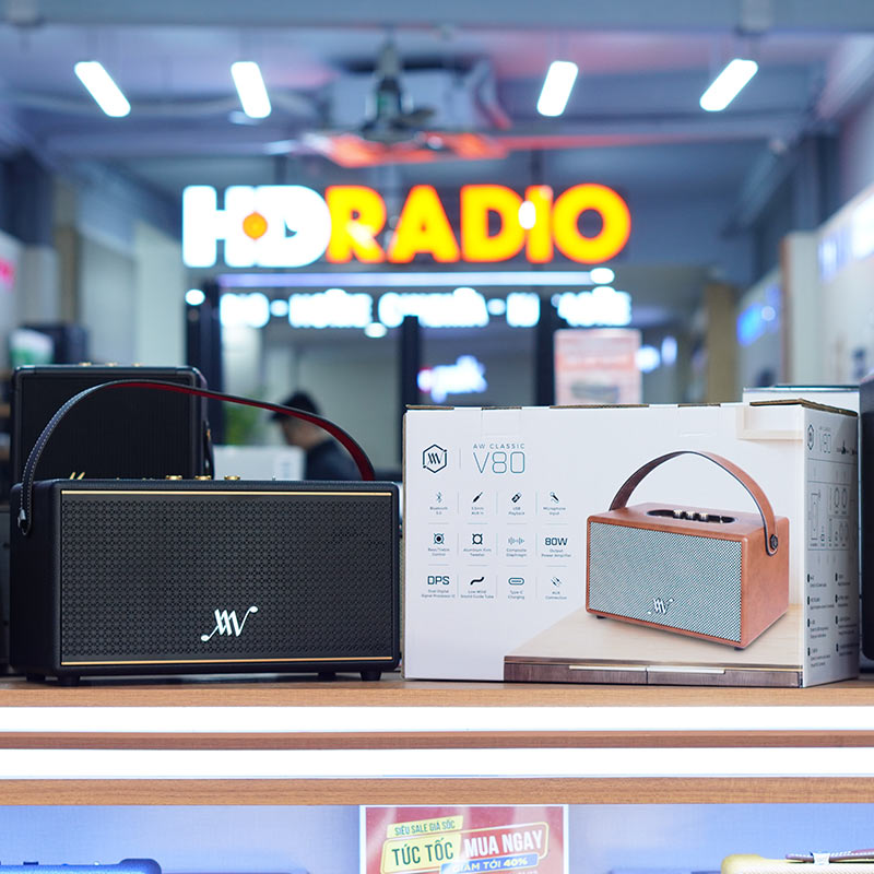 Loa Alpha Works Classic V80 ảnh thực tế