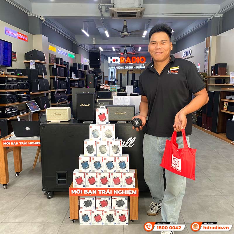 Loa Alpha Works Ride, Công Suất 10W, Chống Nước IPX7, Pin 18h, Bluetooth 5.3, TWS, AUX 3.5mm-14