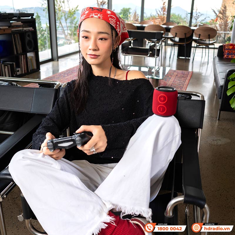 Loa Alpha Works Ride, Công Suất 10W, Chống Nước IPX7, Pin 18h, Bluetooth 5.3, TWS, AUX 3.5mm-22