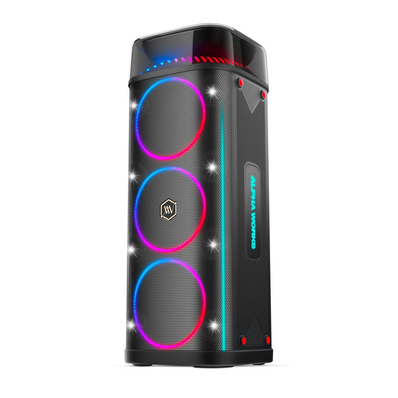 Loa Alpha Works Genbeat 100, Bluetooth 5.3, Công suất 60W RMS, LED Đẹp