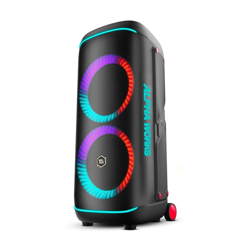 Loa Alpha Works Genbeat 120 (LED Đẹp, Bluetooth 5.3, Công Suất 110W RMS, Guitar, USB)-2