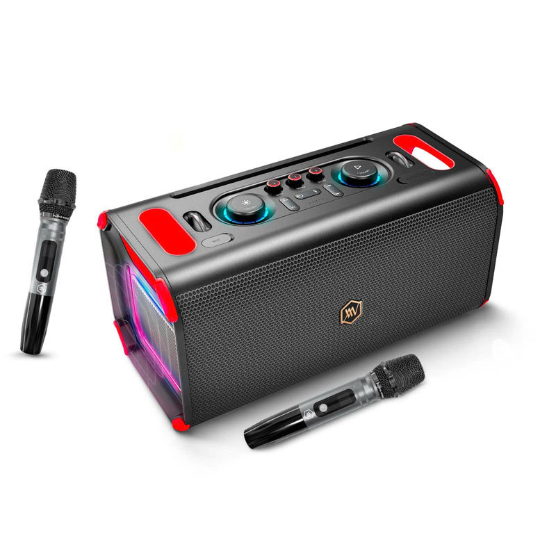 Loa Alpha Works Genbeat X, Bluetooth 5.4, Kết nối TWS, Auracast, Đi kèm 2 Micro-2