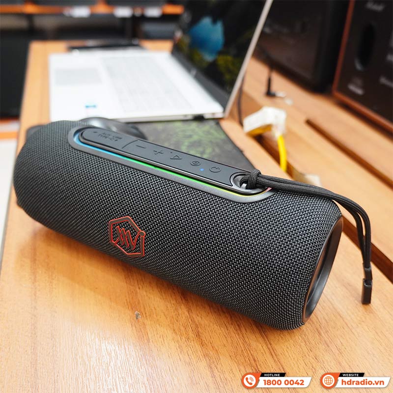 Loa Alpha Works iKON 10, Pin 7h, công suất 10W, IPX5, Bluetooth 5.3-5