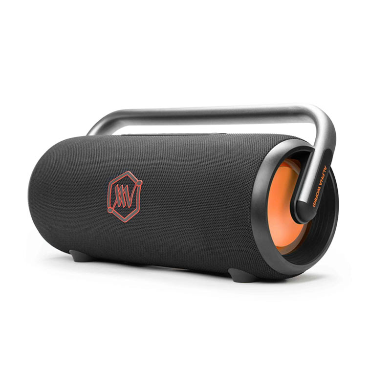 Loa Alpha Works iKON 20, Pin 9h, LED đẹp, Công Suất 60W RMS, Bluetooth, AUX, USB, IPX5-5