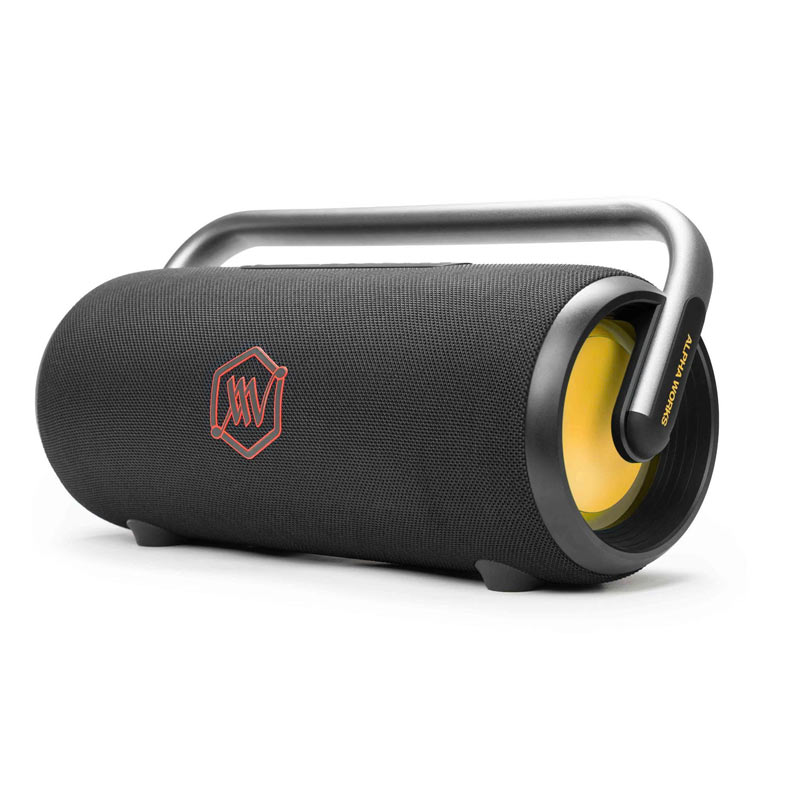 Loa Alpha Works iKON 20, Pin 9h, LED đẹp, Công Suất 60W RMS, Bluetooth, AUX, USB, IPX5-9