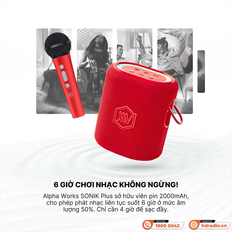 Loa Alpha Works Sonik Plus