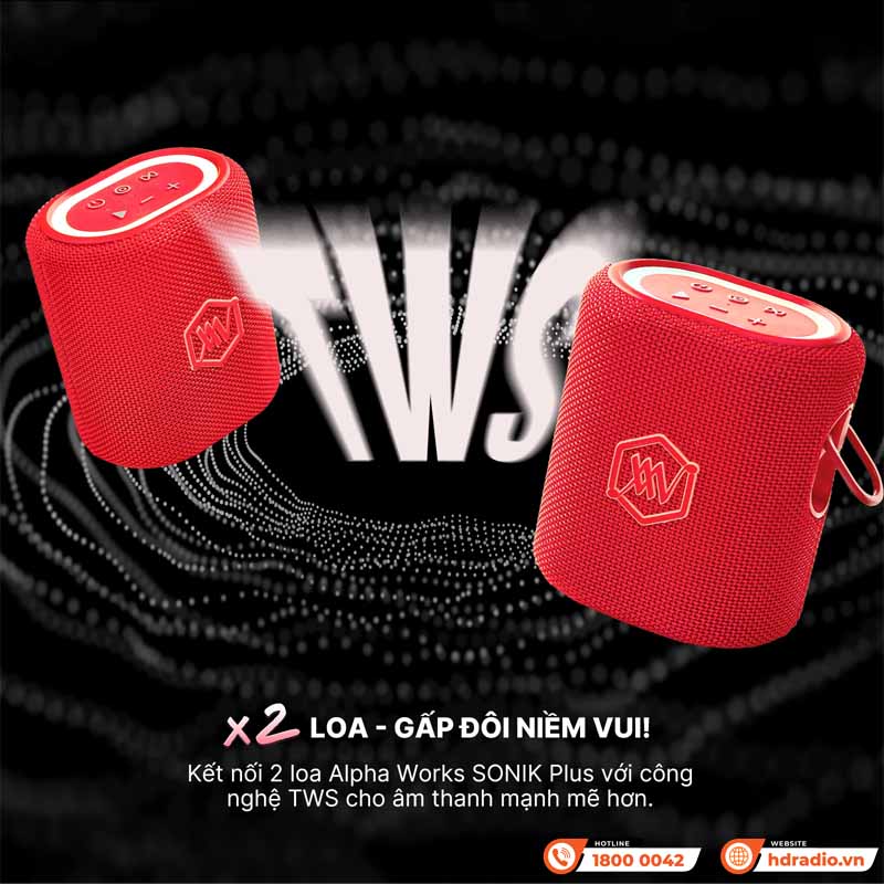 Loa Alpha Works Sonik Plus