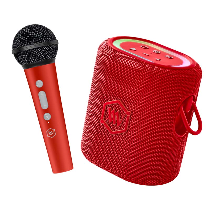 Loa Alpha Works Sonik Plus, Công suất 20W, Pin 6H, Bluetooth 5.3, AUX 3.5mm, Kèm Mic, Đèn RGB