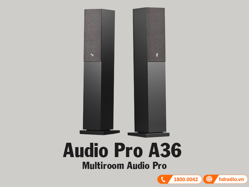 gioi thieu loa audio pro a36 
