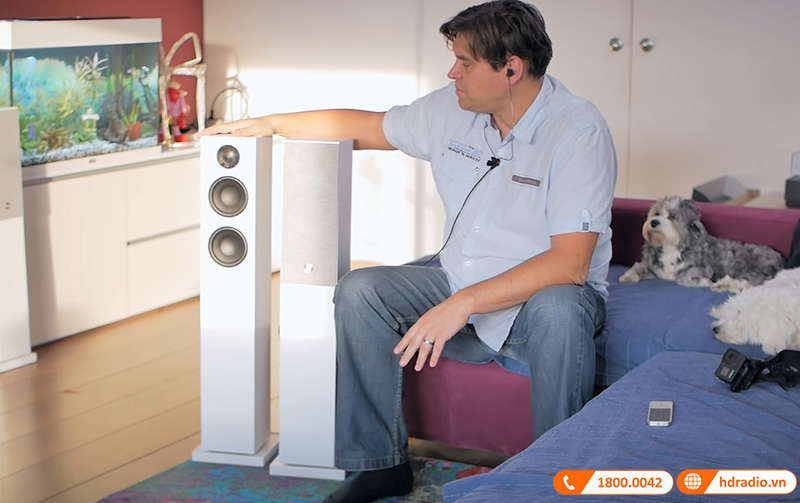 loa audio pro a36 don gian, thanh lich