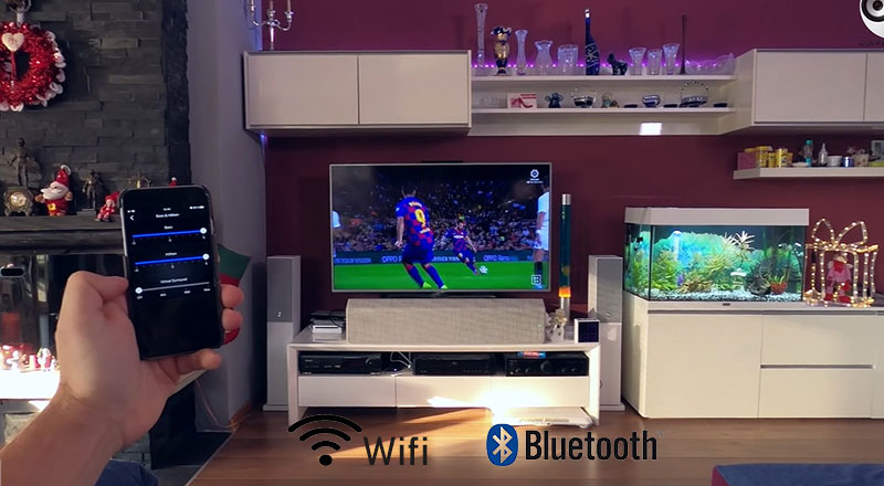 loa audio pro a36 ket noi khong day qua bluetooth va wifi