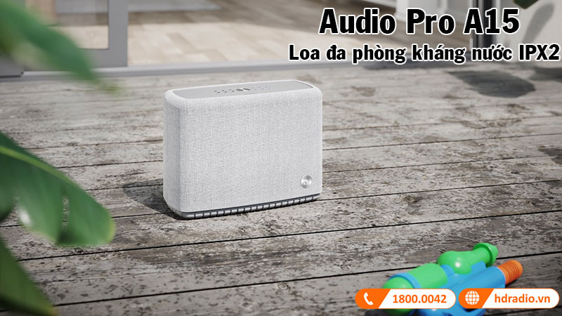 loa audio pro a15 dat tieu chuan khang nuoc ipx2
