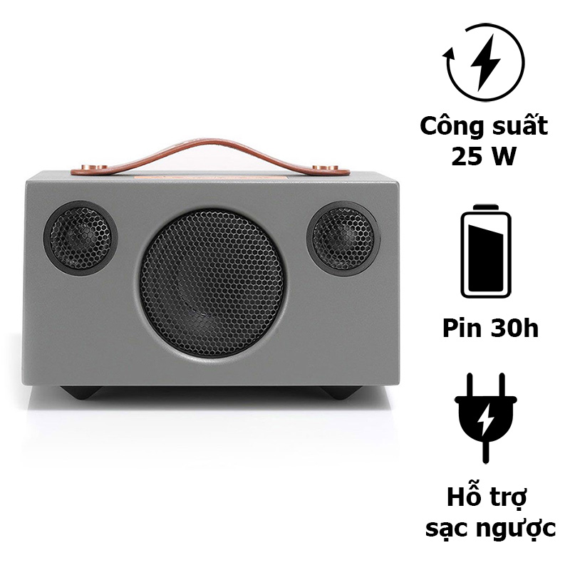 Loa AudioPro Addon T3+ Plus, Công suất 25W, Pin 30h, Bluetooth, AUX