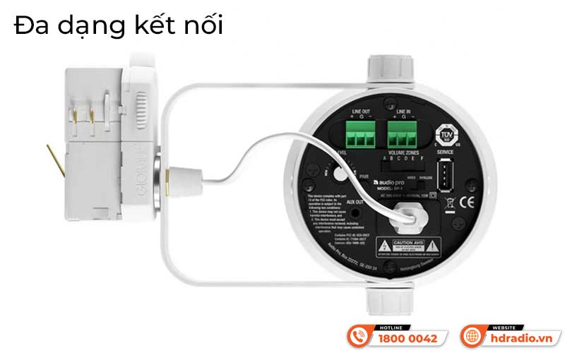 Kết nối Loa AudioPro SP-1