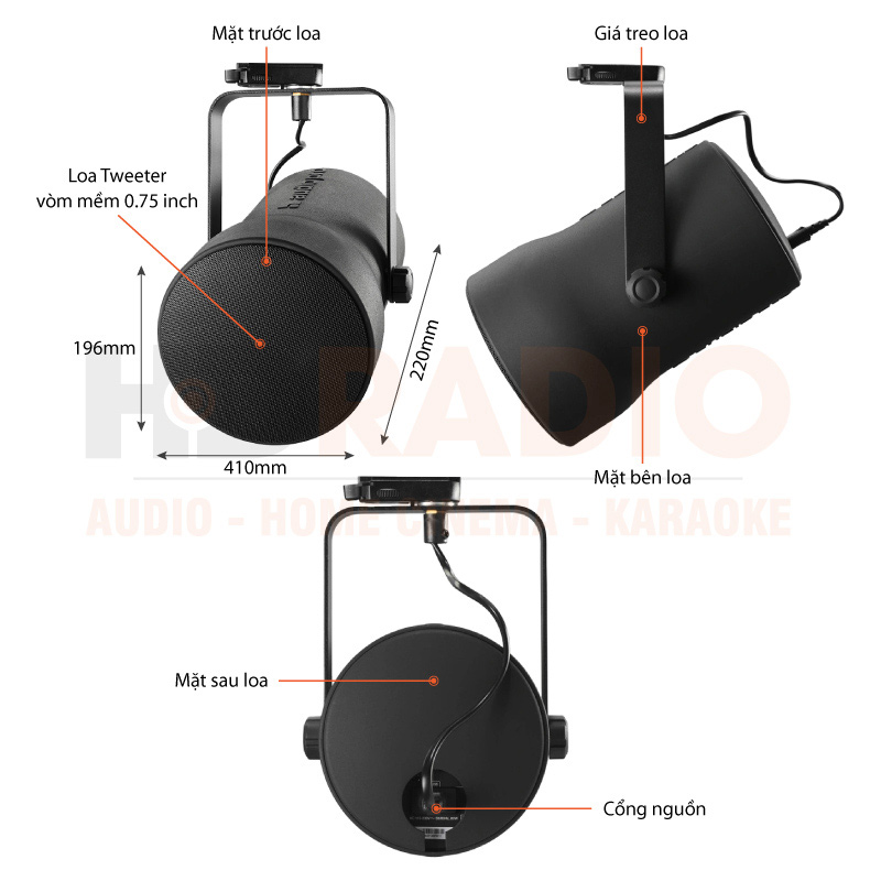 Chú thích Loa AudioPro SP-3