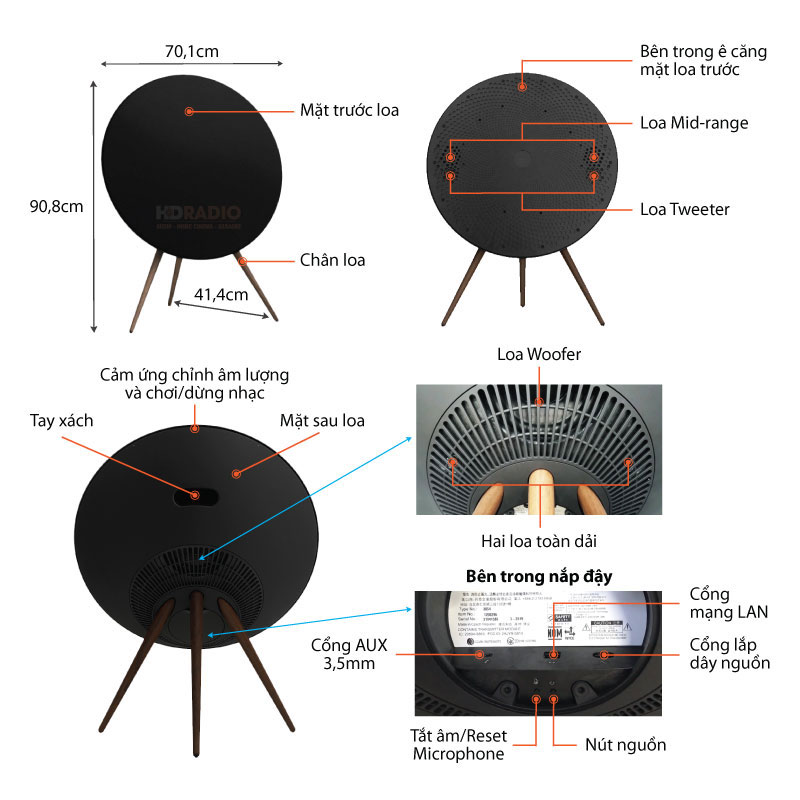 Loa B&O Beoplay A9 MK4