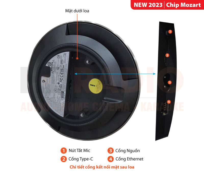 Chú thích Loa B&O Beosound 2 Gen3