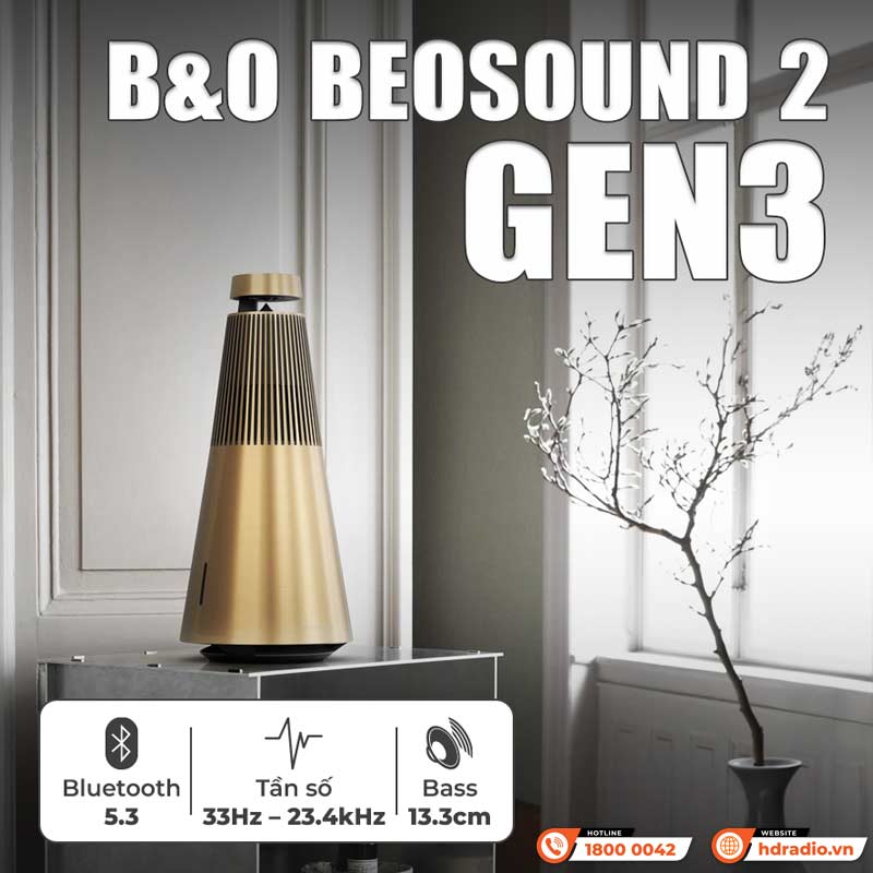 Tính năng Loa B&O Beosound 2 Gen3