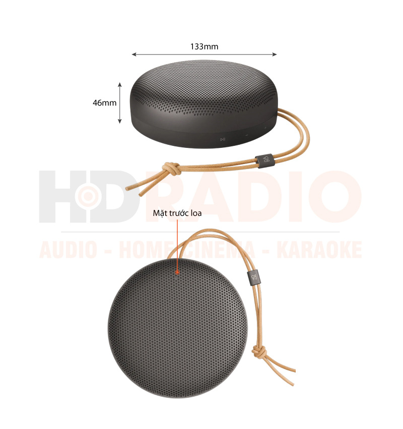 Chú thích Loa B&O Beosound A1 Gen 3