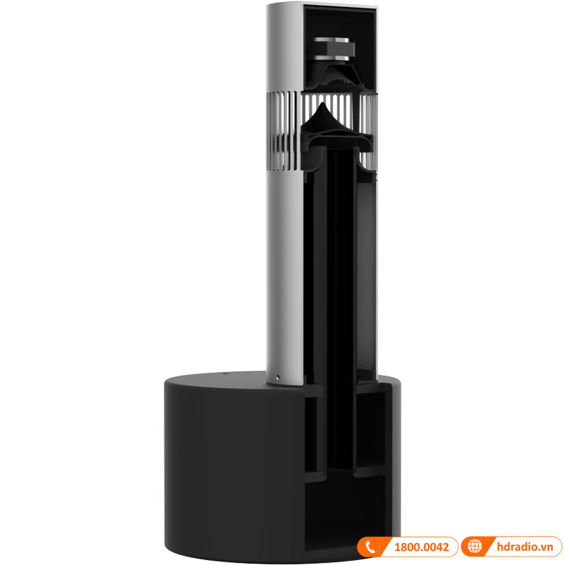 Loa B&O Beosound Bollard, Bass 16.5 cm, Công suất Max 100W, Trở kháng Sub 6 Ohm-7