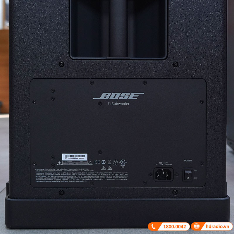 Bộ loa Bose F1 Model 812 Sub F1, Công suất 2000W, RCA, Mic, Guirtar (Loa Column Array)-12