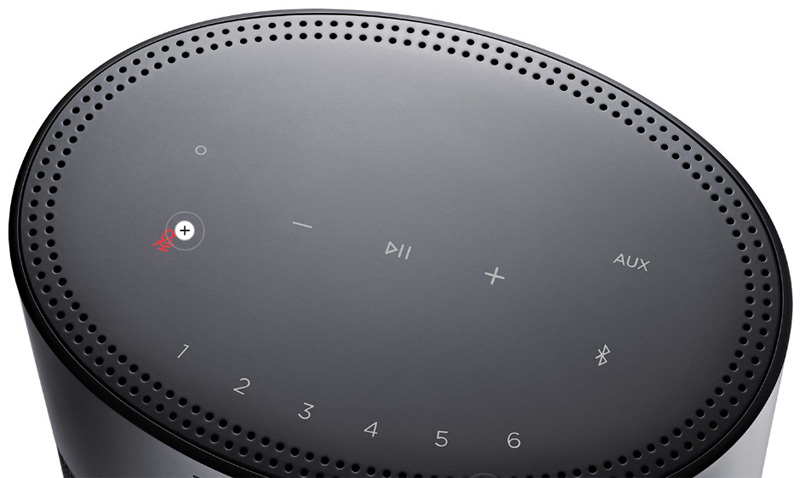 Bang dieu khien mat tren Loa Bose Home Speaker 300
