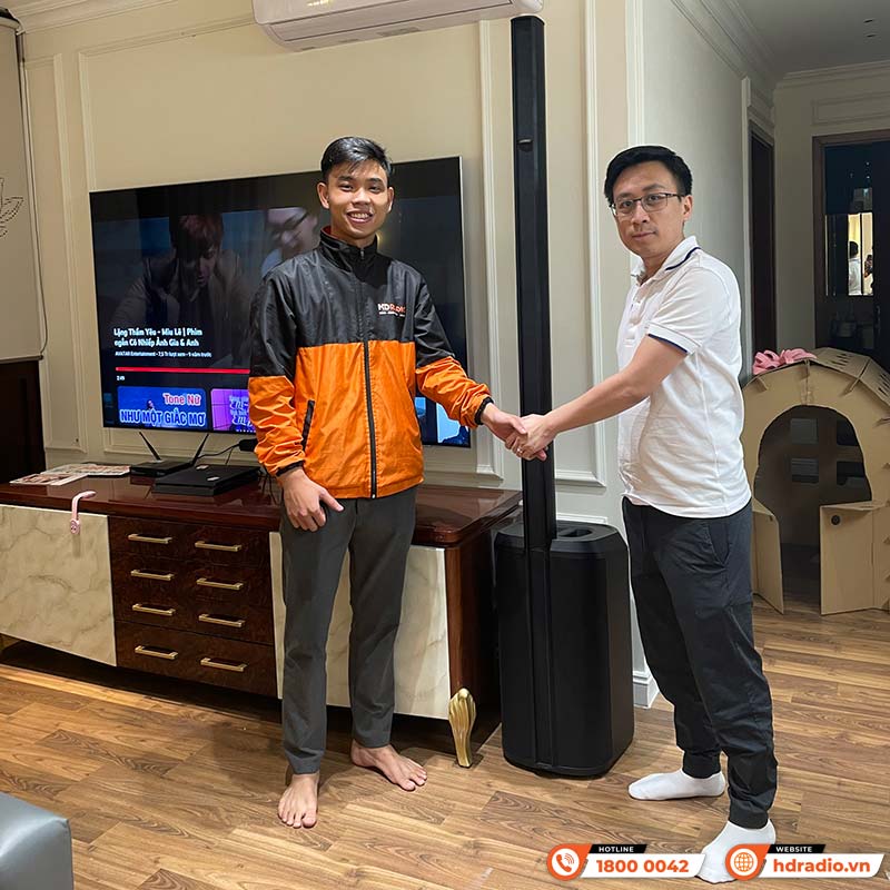 khách hàng mua loa bose l1 pro 16 chính hãng tại hdradio