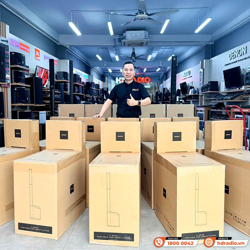 Loa Bose L1 Pro8 Chính Hãng, Công suất 300W, Mixer, Bluetooth, AUX (Loa Column Array)-35