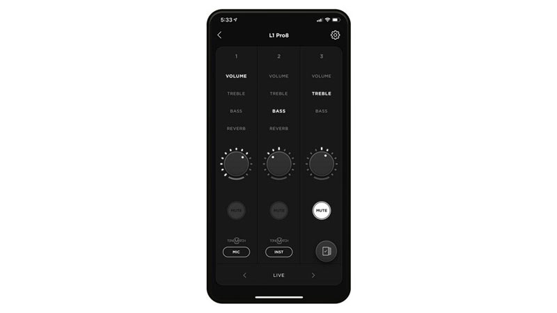điều khiển không dây loa Bose L1 PRO8