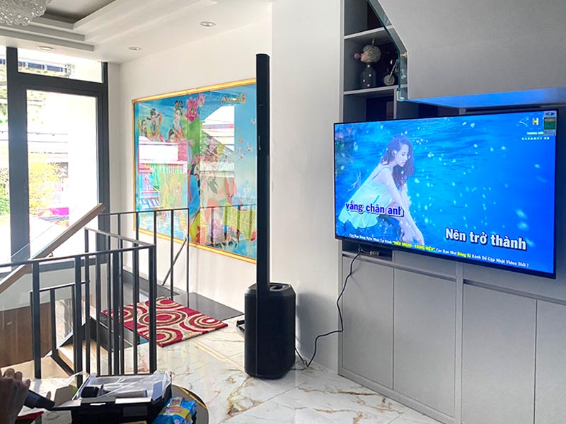 Loa Bose L1 PRO8 setup karaoke gia đinh