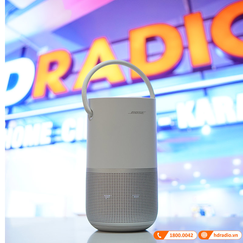 Loa Bose Portable Smart Speaker Chính Hãng, Pin 12h, Chống Nước IPX4, Bluetooth, Wifi, Micro thoại, Âm thanh 360 độ-14