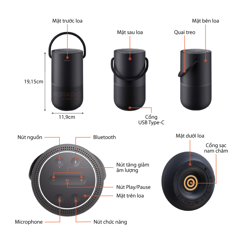 Loa Bose Portable Home Speaker