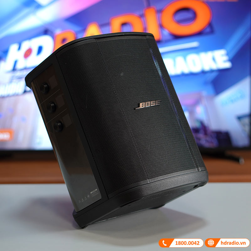 Loa Bose S1 Pro Plus, Pin 11 Giờ, Mixer 3 Kênh, Bluetooth, AUX, XLR, LCD, App Bose Music-5